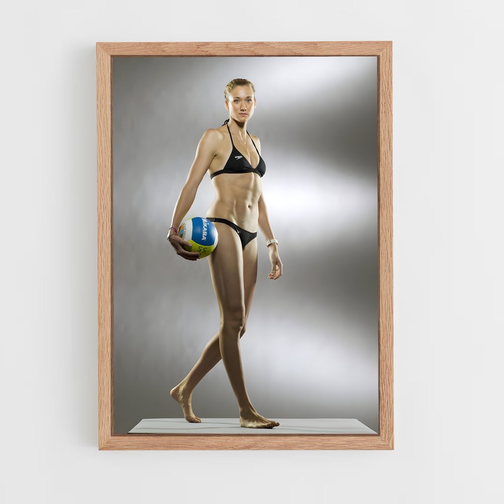 Poster Kerri walsh – affiche Beach-volley (vue 4)